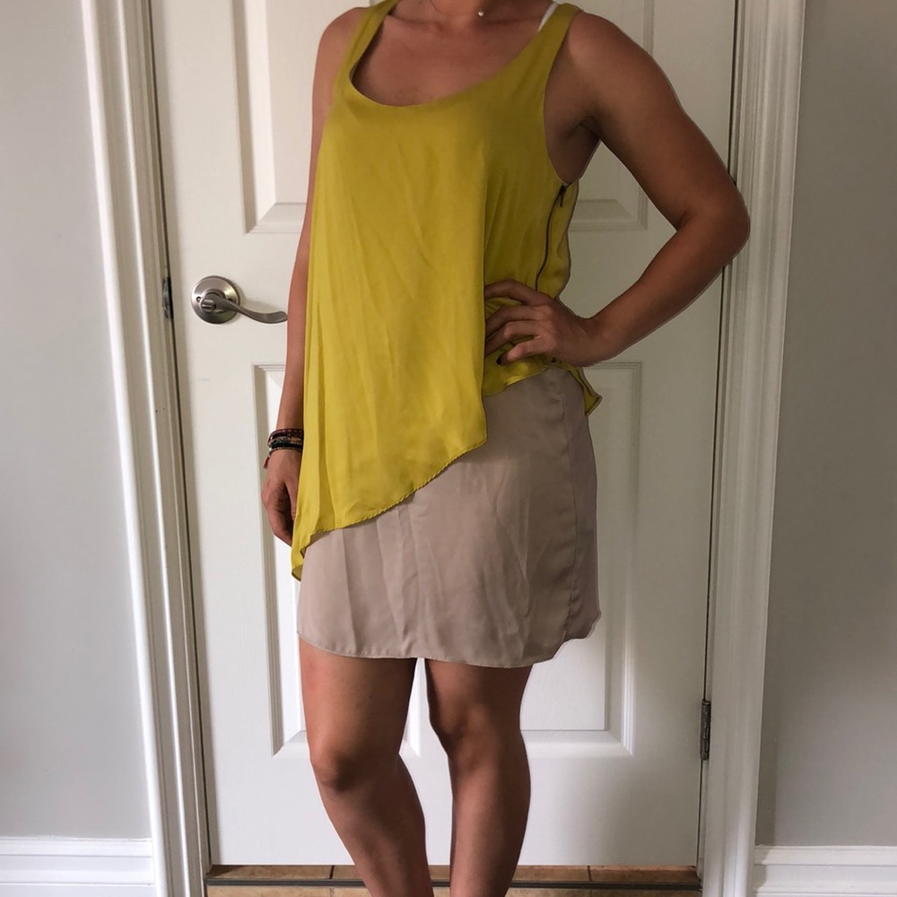 Two color dresses 100%polyester!